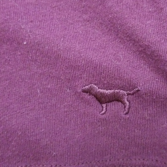 Victoria's Secret Pink Essential V Neck Tee Shirt Size XS - Picture 3 of 4